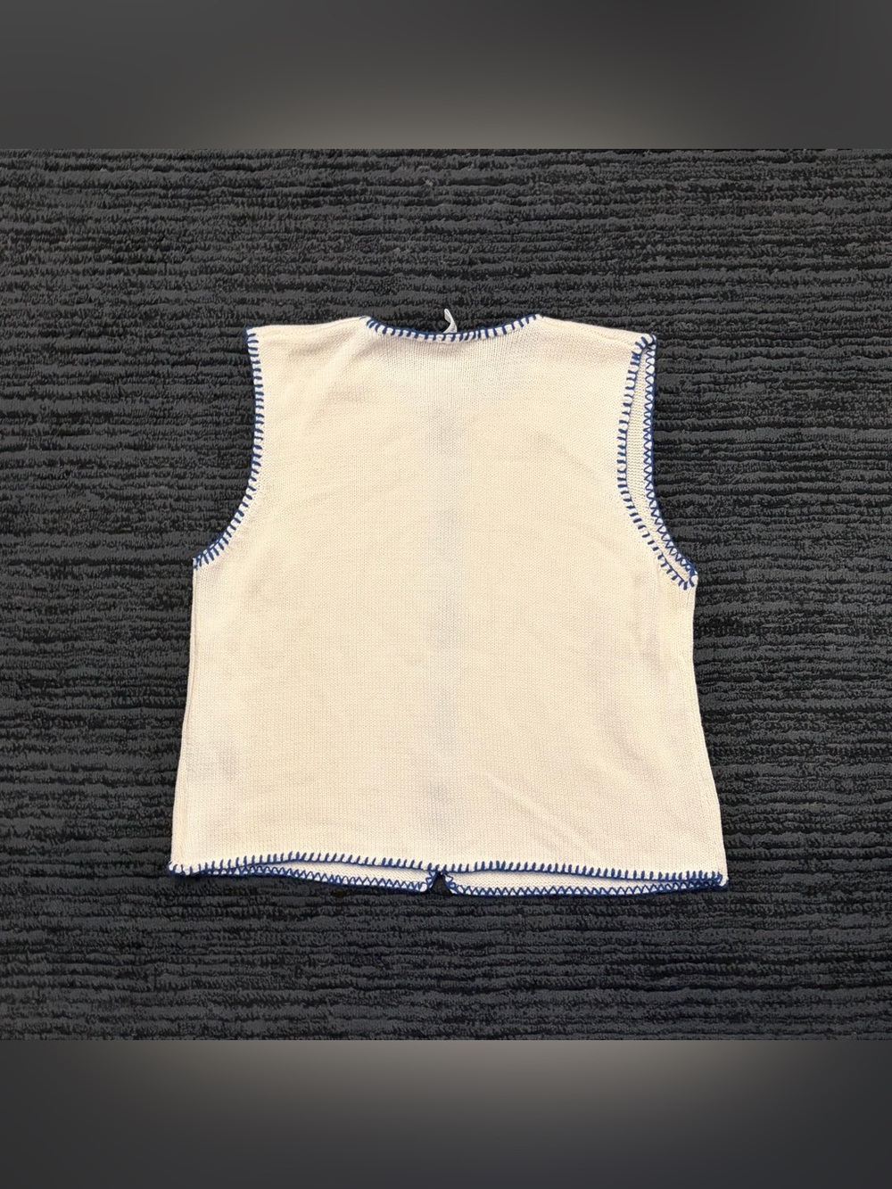 Wishlist button front knit sweater vest - Picture 3 of 6